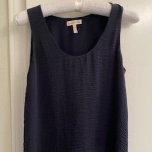 Navy Blue Sleeveless Top
